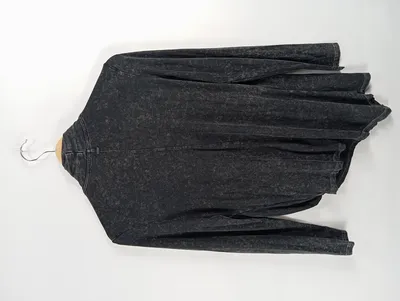 Khujo Little Rebel Damen Pullover Langarm Grau Gr. 40 L Asymmetrisch