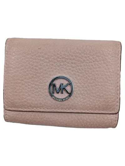 Michael Kors Geldbörse Damen Leder Rosa Portemonnaie