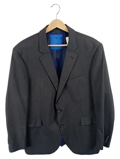 JOOP! Herren Sakko Blazer Grau Wolle Business Gr. 27