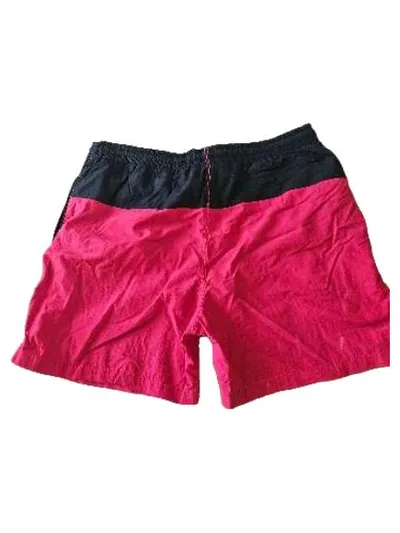 Urban Classics Herren Badeshorts Schwimmhose Rot Schwarz Gr. 50, L
