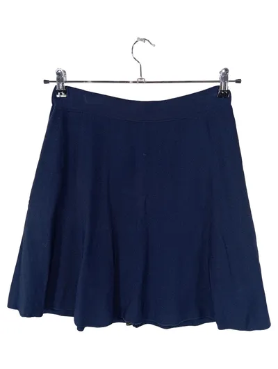 NIKKIE A-Linienrock Damen Blau Gr. 38 M Viskose Strickrock