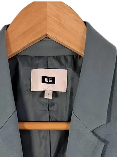 WE Fashion Damen Blazer Petrol Gr. S Business Einknopf