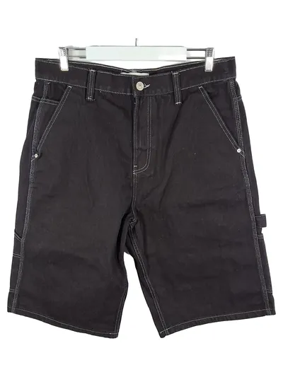 Fishbone Carpenter Shorts Herren XL Schwarz Streetwear Kurze Hose