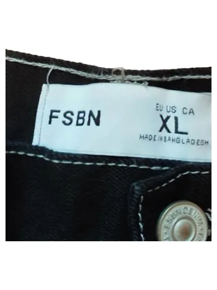 Fishbone Carpenter Shorts Herren XL Schwarz Streetwear Kurze Hose 3