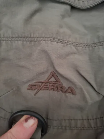 Sierra Funktionsweste Herren Outdoor Cargo Weste Gr. M Oliv Polyamid