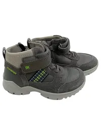 Elefanten Lauflernschuhe Kinder Boots Gr. 24 Grau Klettverschluss Leder 1