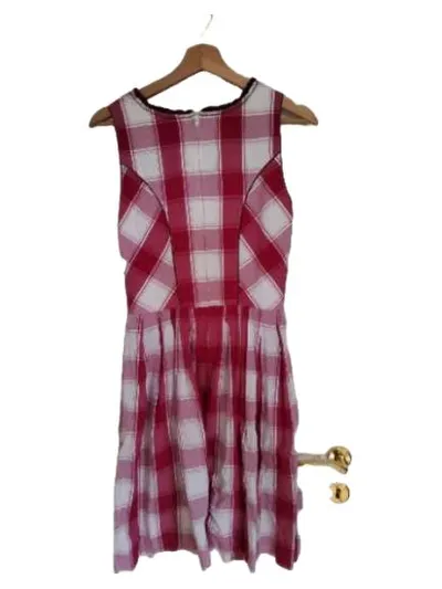 Spieth & Wensky Dirndl Trachtenkleid Gr. 40 Rosa Kariert Baumwolle
