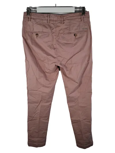 Markus Lupfer Stoffhose Herren Gr. 46 W30 Rosa Casual Chino Baumwolle