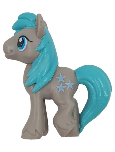 Hasbro My Little Pony Figur Pferd Grau Türkis 5 cm