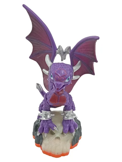 Activision Skylanders Fan Figur Drache Lila Sammelfigur