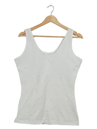 Tchibo Body Forming Damen Unterhemd Top Weiß Gr. 44/46 Basic
