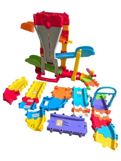 VTech Tut Tut Baby Flitzer Autorennbahn Spielset Mehrfarbig ab 12 Monate
