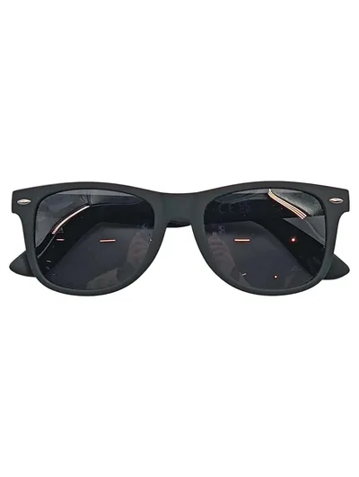 Hawkers Sonnenbrille Wayfarer Schwarz Kunststoff Herren Damen