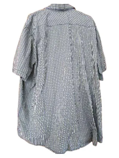 Armada Freizeithemd Herren Gr. 56/3XL Grün Kariert Kurzarm Casual