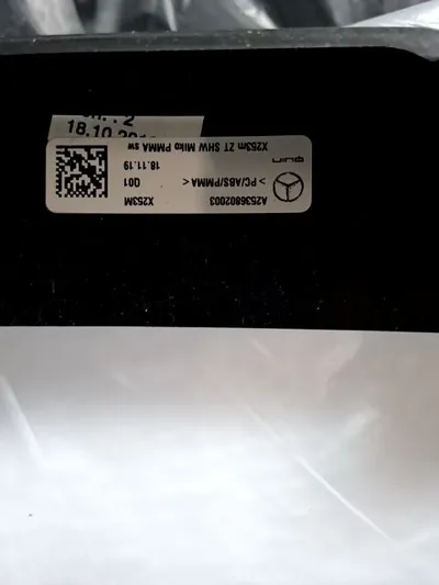 Mercedes-Benz GLC X253 Mittelkonsole Verkleidung Zierleiste Schwarz A2536802003