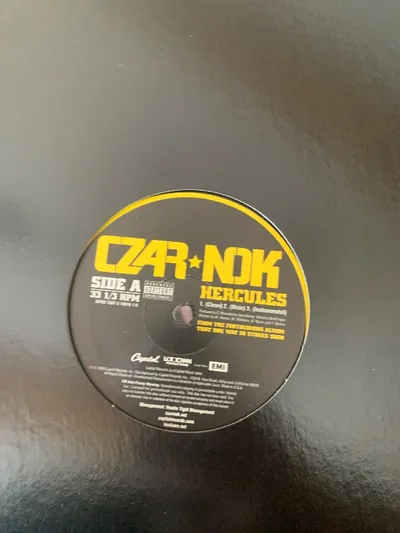 Czar Nok - Hercules Vinyl Single 33 1, 3 RPM Capitol Records Hip-Hop