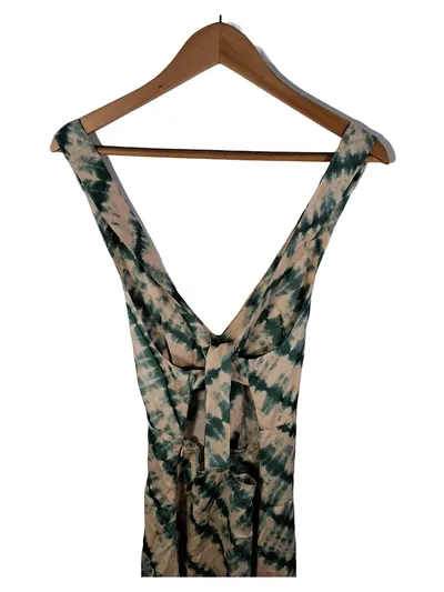 EDITED Damen Sommerkleid Maxikleid Gr. 36 S Grün Tie-Dye Viskose
