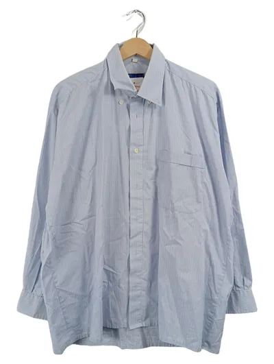 Luciano Herren Business Hemd Langarm Gr. 41 Hellblau Gestreift