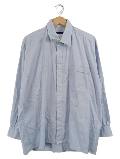 Luciano Herren Business Hemd Langarm Gr. 41 Hellblau Gestreift