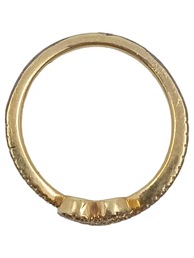 Pandora Ring Damen Herz Gold Strass Gr. 51 Romantisch