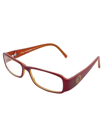 s.Oliver Damen Brillengestell Rot Orange Kunststoff 53-16-135