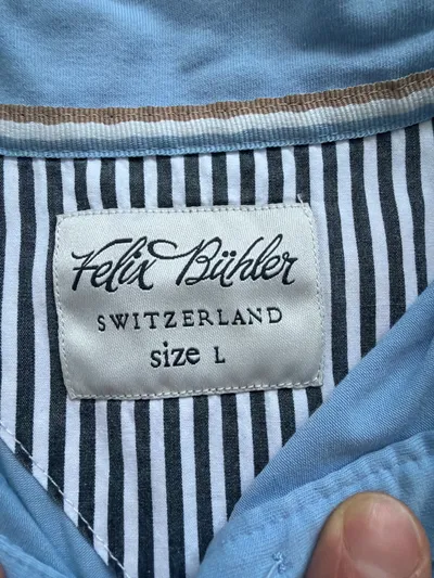 Felix Bühler Damen Poloshirt Hellblau Gr. L Equestrian Switzerland