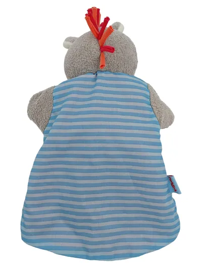 HABA Handpuppe Esel mit Trommel Stofftier Plüschtier mehrfarbig 33cm