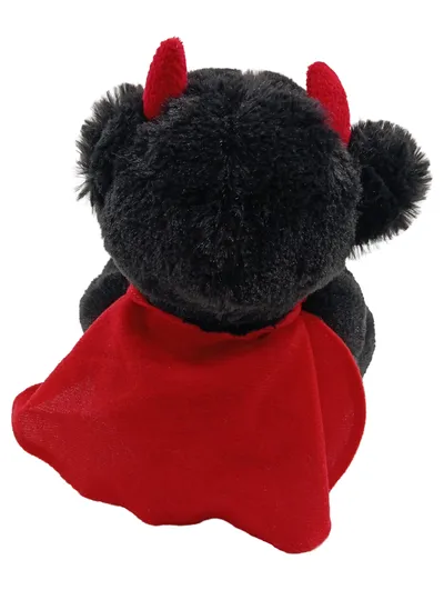 Sunkid Plüschtier Teddybär Little Devil Schwarz Rot Teufel 23cm