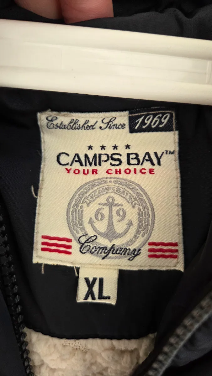 Camps Bay Steppweste Blau Gr. 176 Kapuze Fellbesatz Casual 5
