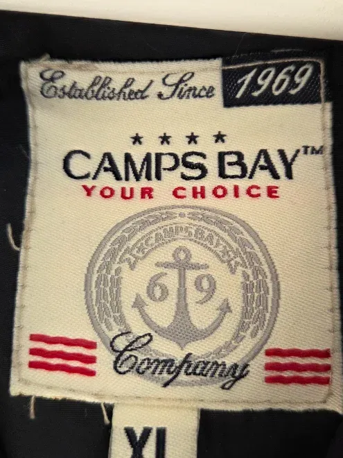 Camps Bay Steppweste Blau Gr. 176 Kapuze Fellbesatz Casual 7