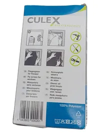 CULEX Fliegengitter Fenster 130x150 cm Weiß Insektenschutz Fliegensc 2