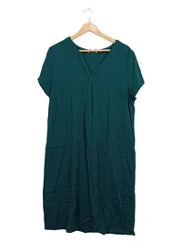 Collection L Damen Tunikakleid Petrol Gr. L/42 Viskose Casual 1