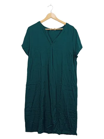 Collection L Damen Tunikakleid Petrol Gr. L/42 Viskose Casual