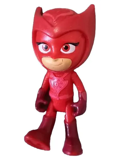 PJ Masks Actionfigur Owlette Rot 9 cm Eule Abenteuer Kinder