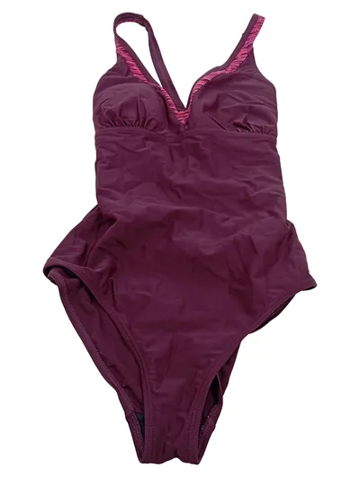 KangaROOS Badeanzug Damen Lila Gr. 42 Sportlich