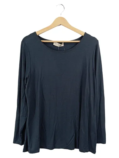 THOM by Thomas Rath Damen Langarmshirt Petrol Gr. 42 Basic Viskose