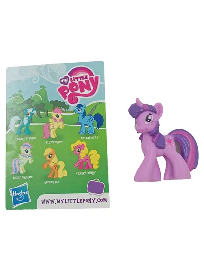 Hasbro My Little Pony Twilight Sparkle Fan Figur Lila 5 cm Kinder