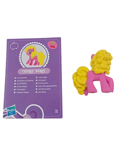 Hasbro My Little Pony Actionfigur Cherry Berry Pink 5 cm