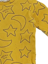 Feetje Kinder Pullover Gelb Gr. 74 Sterne Dream Big Rippstrick 5