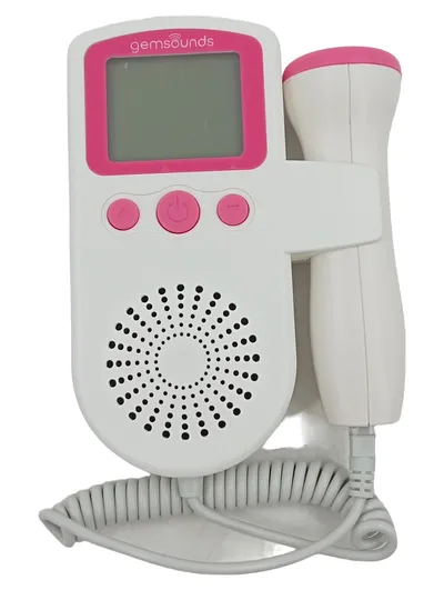 Marsupi Gemsounds Herzfrequenzmesser Fetal Doppler Ultraschall Baby Weiß