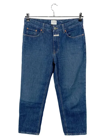 Closed Damen Jeans Straight Leg Blau Gr. 27 W27 Casual
