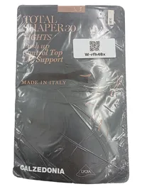 Calzedonia Total Shaper 30 Strumpfhose Damen Gr. S Beige Sabbia Push Up 1