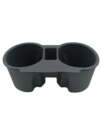 TopFit Getränkehalter Einsatz Auto Cupholder Halter Grau Silikon