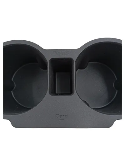 TopFit Getränkehalter Einsatz Auto Cupholder Halter Grau Silikon