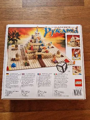 LEGO Brettspiel Ramses Pyramid Reiner Knizia Familienspiel Gesellschaftsspiel