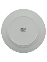 Domestic Orlando Essteller 19 cm Porzellan Weiß Gelb Blau Grafisch Modern 2