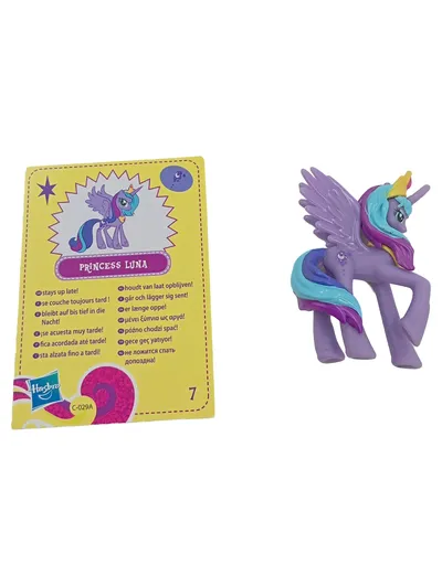 Hasbro My Little Pony Figur Princess Luna Lila 6 cm