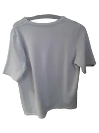 Fair Lady Damen Kurzarm Pullover Blau Gr. 42 Basic 3