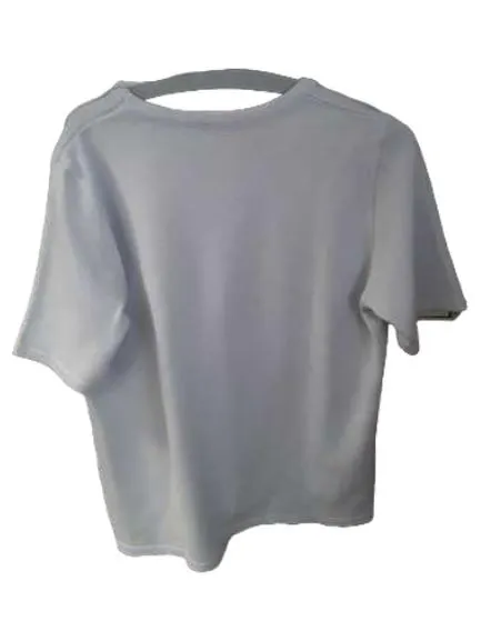 Fair Lady Damen Kurzarm Pullover Blau Gr. 42 Basic 3