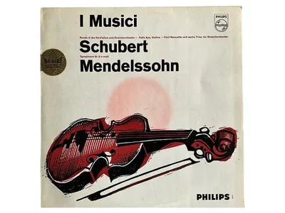 I Musici - Schubert & Mendelssohn Vinyl LP Philips Klassik